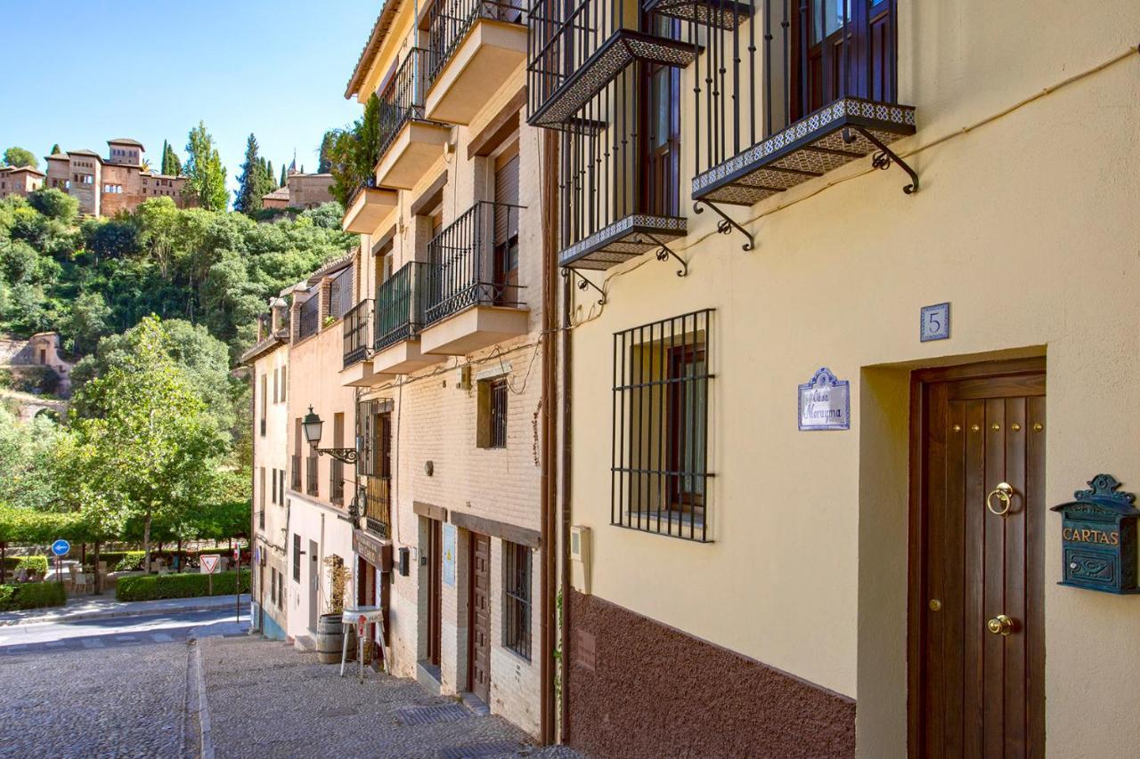 Morayma House Terrace With Views To Alhambra Villa กรานาดา ภายนอก รูปภาพ